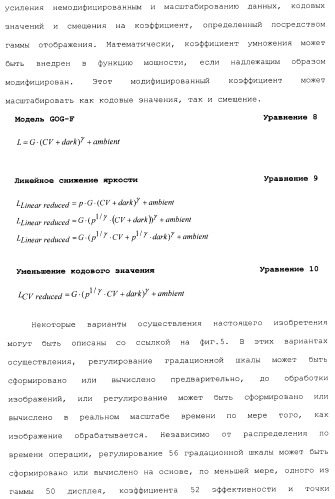 Способы и системы для управления источником исходного света дисплея с обработкой гистограммы (патент 2456679)