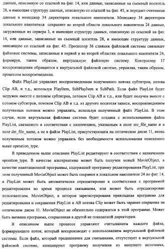 Устройство воспроизведения, способ воспроизведения, программа, носитель данных программы, система поставки данных, структура данных и способ изготовления носителя записи (патент 2414013)