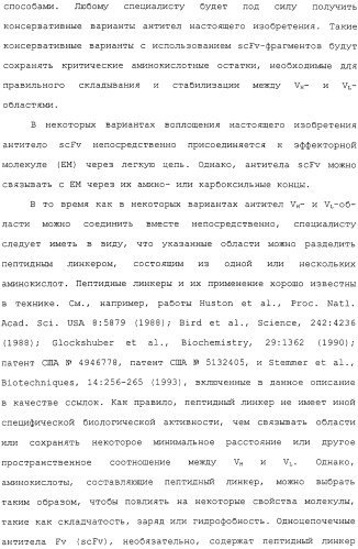 Scfv против egfrviii с улучшенной цитотоксичностью и выходом, иммунотоксины на их основе и способы их применения (патент 2317999)