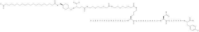 Длительно действующие агонисты рецепторов y2 и(или) y4 (патент 2504550)