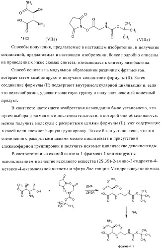 Способ получения производных лизобактина (патент 2434878)