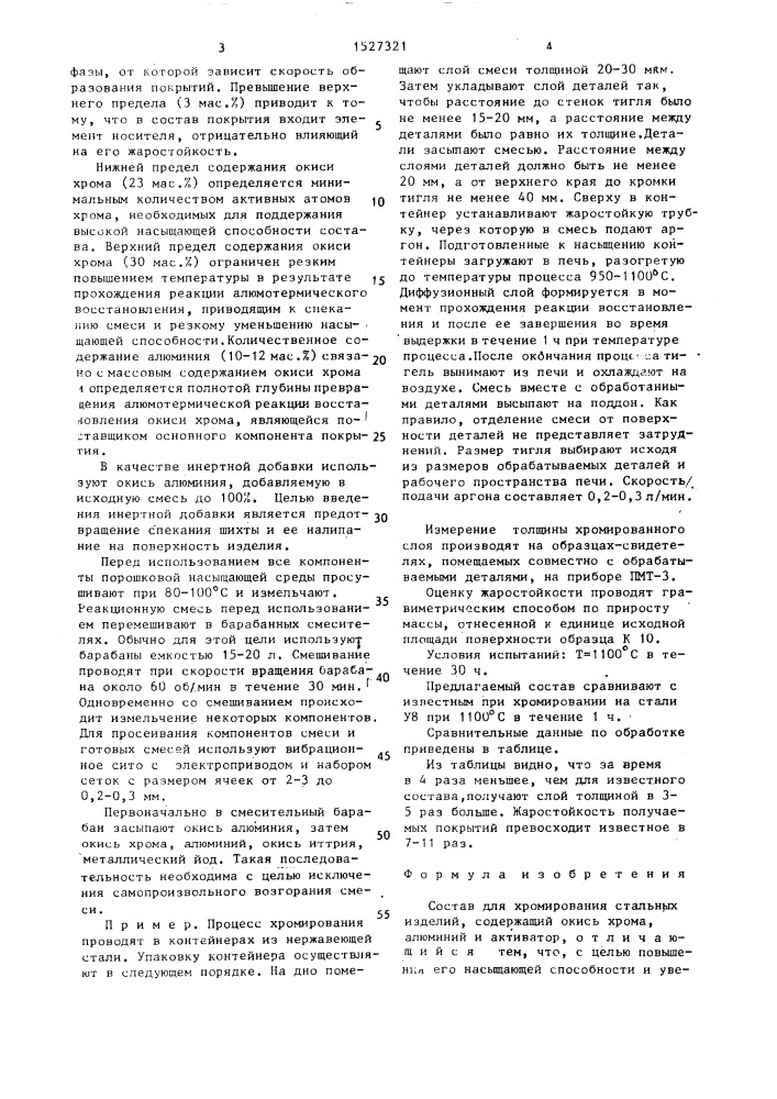 Состав для хромирования стальных изделий (патент 1527321)