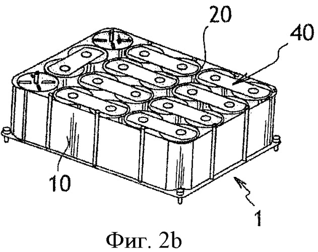 Модуль накопителей электрической энергии с плоской соединительной перемычкой (патент 2476961)