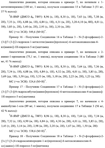 Замещенные производные хиназолина как ингибиторы ауроракиназы (патент 2323215)