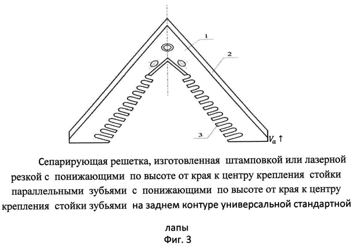Культиватор с сепарирующими решетками (патент 2518730)