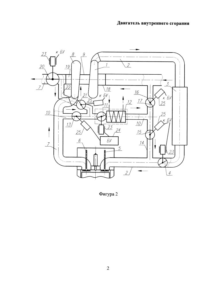 Двигатель внутреннего сгорания (патент 2617629)