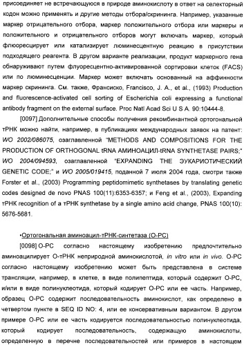 Генетически кодируемые флюоресцентные кумариновые аминокислоты (патент 2473690)