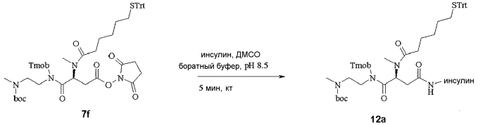 Пролекарства, содержащие конъюгат инсулина и линкера (патент 2574667)