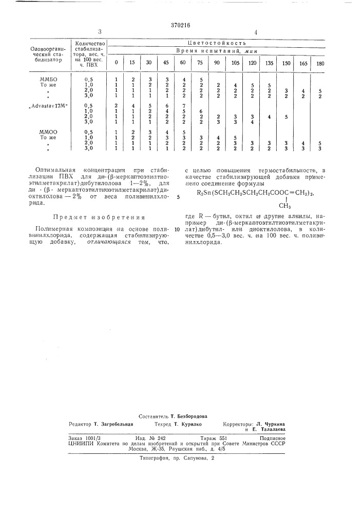 Есеооюзная (патент 370216)