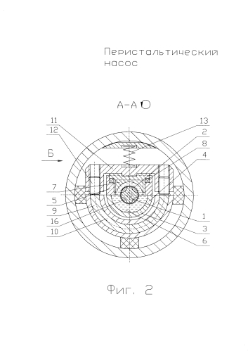 Перистальтический насос (патент 2591363)