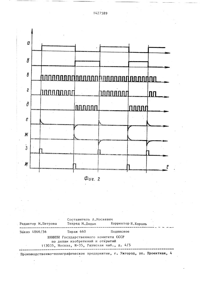 Устройство для приема дискретной информации (патент 1427589)