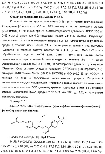 Производные фенилалкановой кислоты и фенилоксиалкановой кислоты, их применение и содержащая их фармацевтическая композиция (патент 2323929)