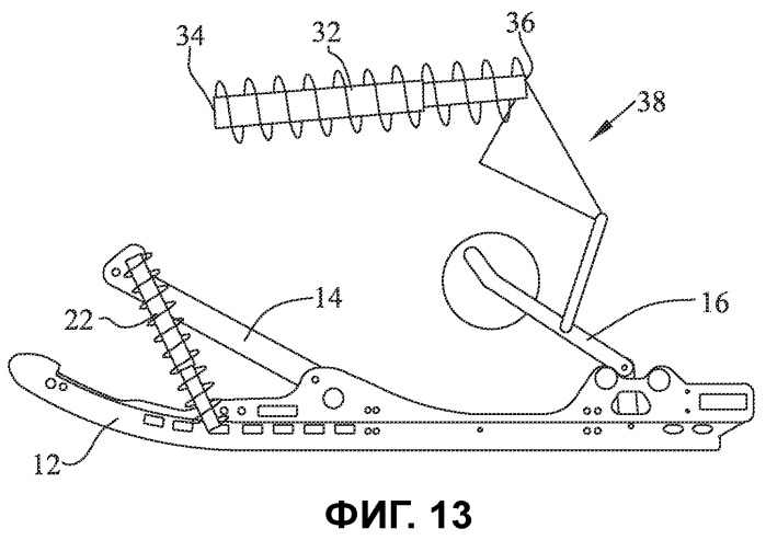Снегоход и задняя подвеска снегохода (патент 2521894)