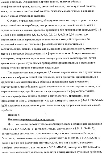 Химерные и гуманизированные антитела к cd44, которые опосредствуют цитотоксичность в отношении раковых клеток (патент 2487723)