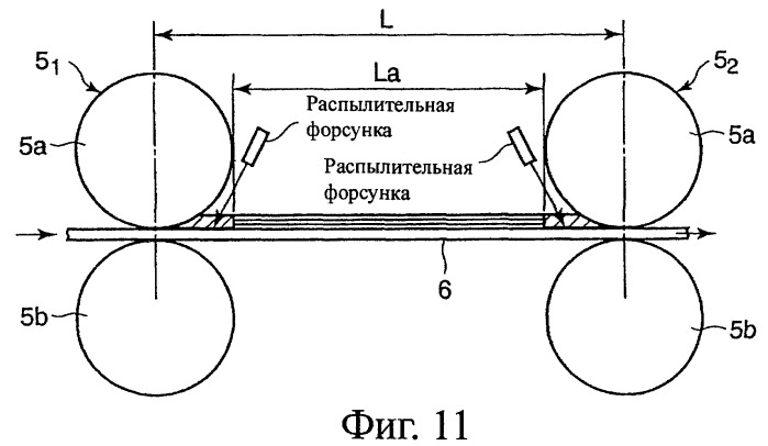 Устройство для охлаждения листа толстолистовой стали (патент 2383402)