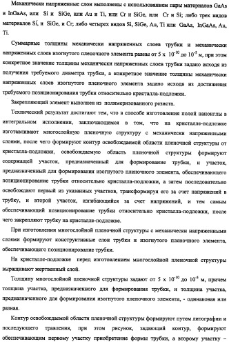 Полая наноигла в интегральном исполнении и способ ее изготовления (патент 2341299)