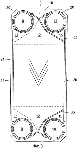 Пластина и уплотнительная прокладка для пластинчатого теплообменника (патент 2431795)