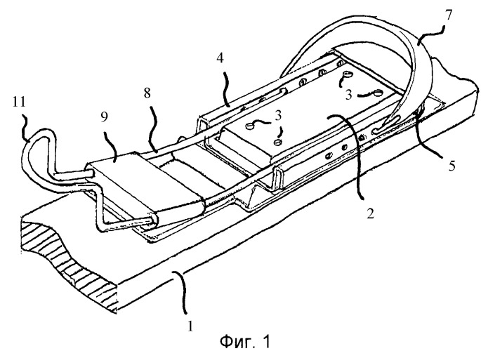 Крепление, например лыжное крепление (патент 2423162)