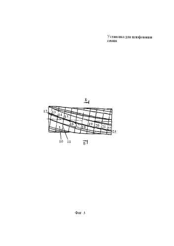 Установка для шлифования семян (патент 2579234)