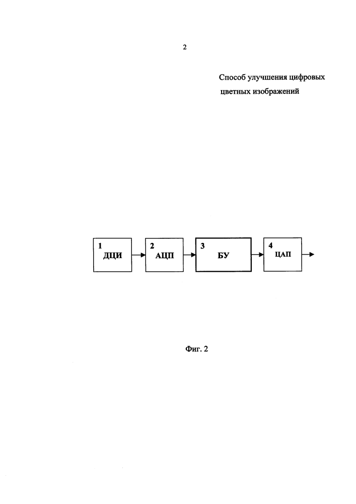 Способ улучшения цифровых цветных изображений (патент 2622095)