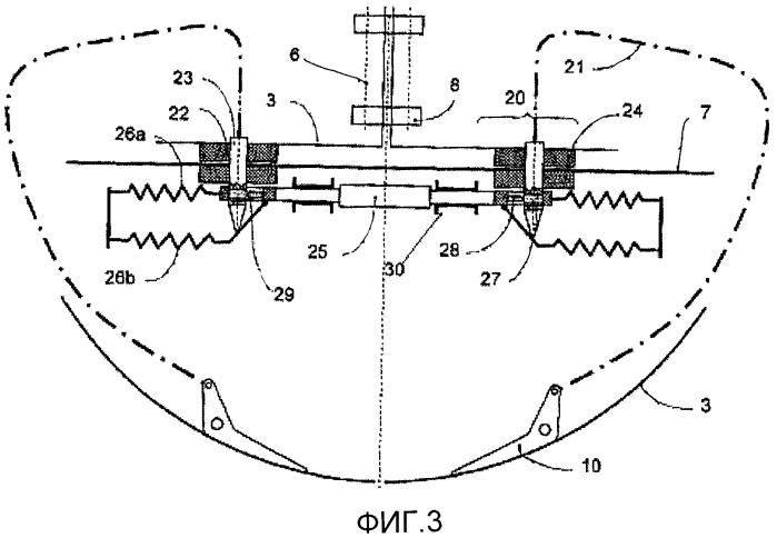 Гондола для турбореактивного двигателя с боковым раскрытием (патент 2436712)