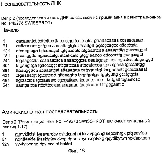 Новые мутантные аллергены (патент 2285042)
