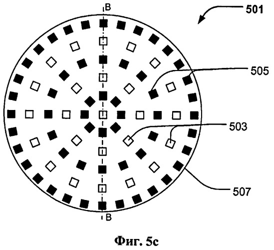 Светильник с фоновым отображением, использующим рассеивающие пикселы между нерассеивающих источников света (патент 2537700)
