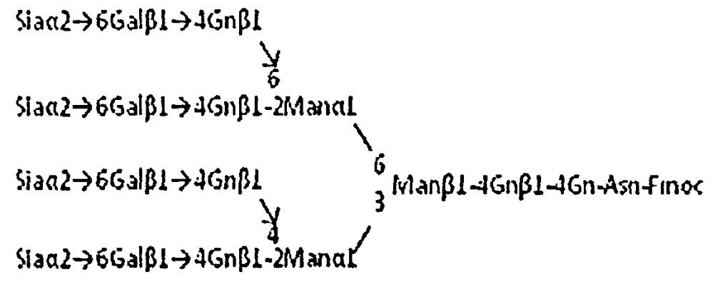 Способы получения сахарной цепи, содержащей сиаловую кислоту (патент 2597975)