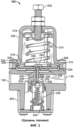 Внутреннее предохранительное клапанное устройство для использования с нагрузочными регуляторами (патент 2521739)