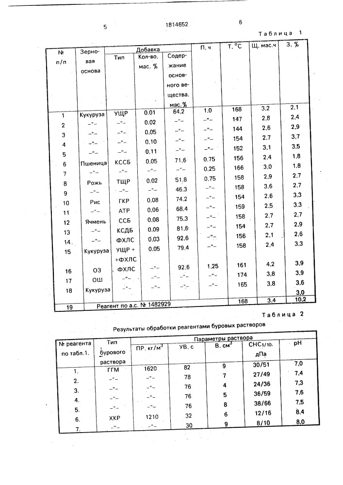 Способ получения реагента - стабилизатора для буровых растворов (патент 1814652)