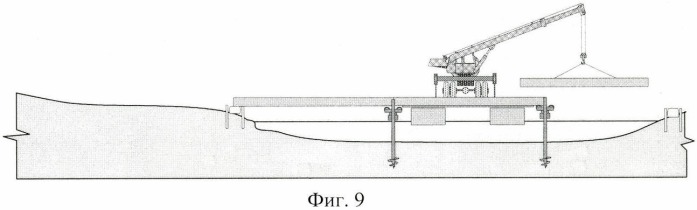 Способ сборки инвентарного низководного моста на винтовых сваях (патент 2446245)