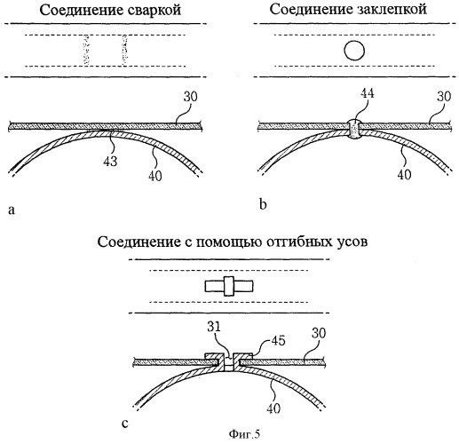 Щетка стеклоочистителя в сборе с несколькими пластинами (патент 2369500)