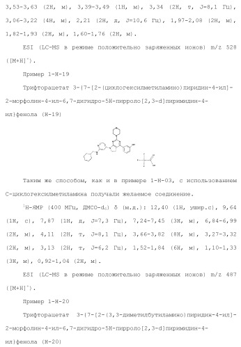 Производное пиримидина в качестве ингибитора pi3k и его применение (патент 2448109)