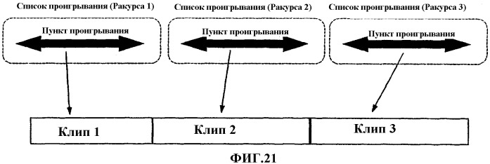 Носитель информации, имеющий структуру многоракурсных данных, и устройство для этого носителя (патент 2339092)