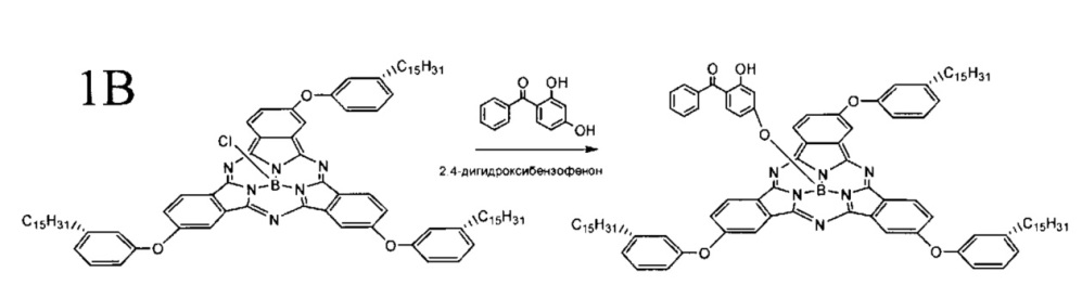 Соединения субфталоцианина бора и способ их получения (патент 2650918)