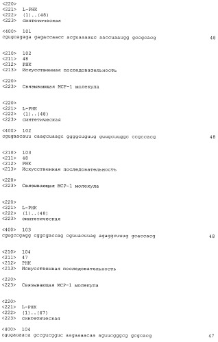 Связывающая мср-1 нуклеиновая кислота и ее применение (патент 2542973)