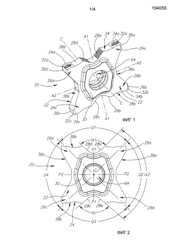 Режущий инструмент и режущая пластина для него (патент 2575060)