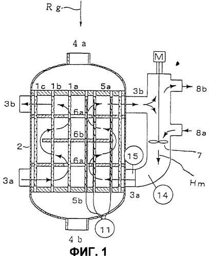 Многотрубный реактор, способ каталитического окисления в паровой фазе с использованием многотрубного реактора и способ пуска многотрубного реактора (патент 2309794)