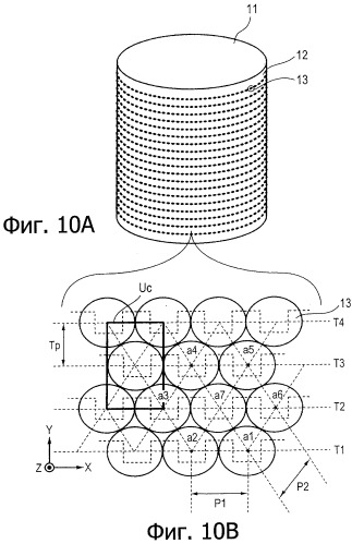 Антиотражающее оптическое устройство и способ изготовления эталонной формы (патент 2523764)