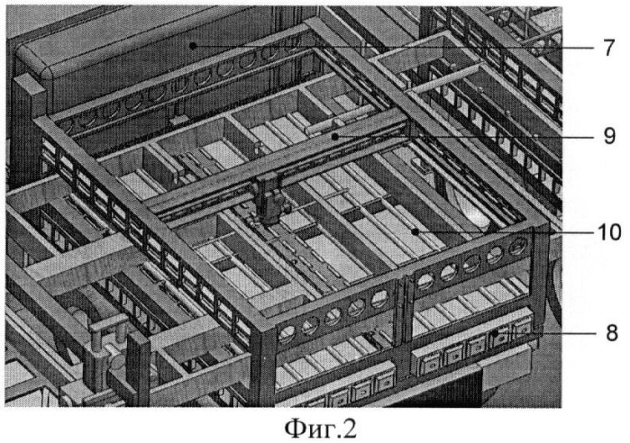 Автоматическая линия сборки каркасных деревянных панелей (патент 2453427)
