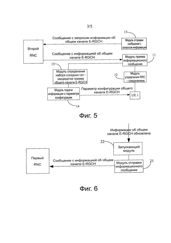 Способ, устройство и система для обмена информацией об общем канале е-rgch (патент 2608781)