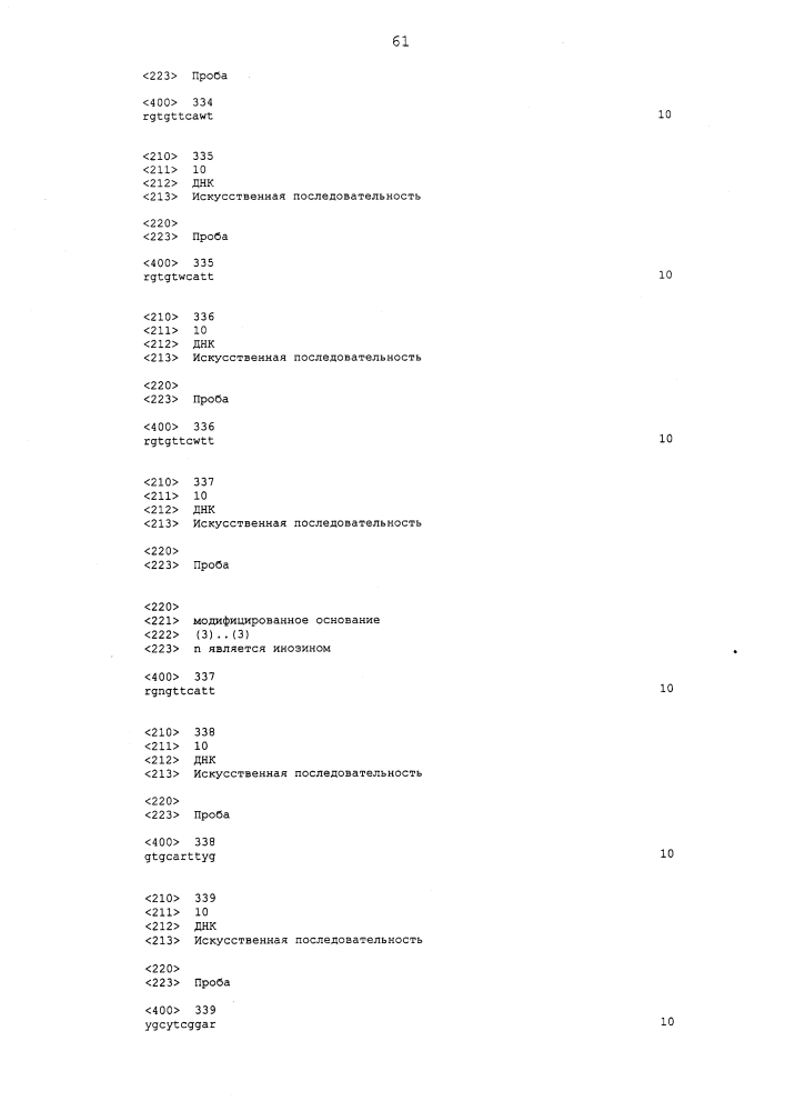 Анализ респираторной инфекции (патент 2642304)