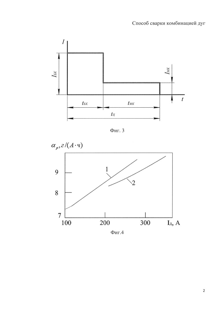 Способ сварки комбинацией дуг (патент 2646302)