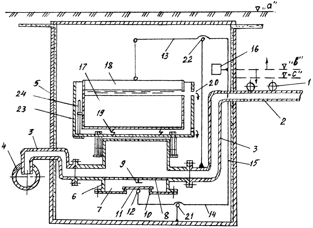 Вакуумная дренажная система (патент 2609952)