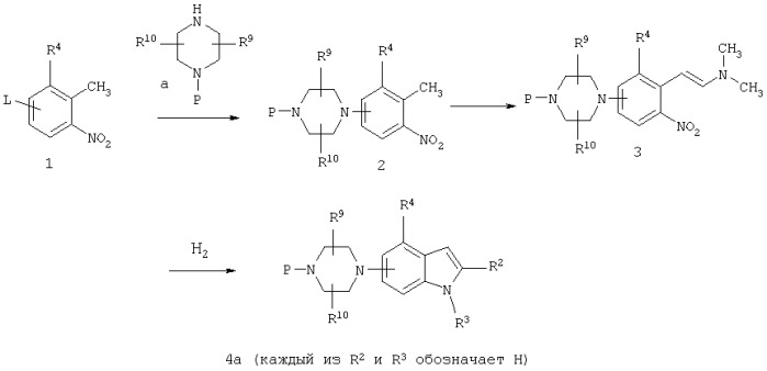 Новые производные индола со сродством к рецептору 5-ht 6 (патент 2294932)