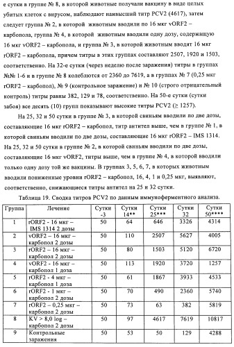 Поливалентные иммуногенные композиции pcv2 и способы получения таких композиций (патент 2488407)