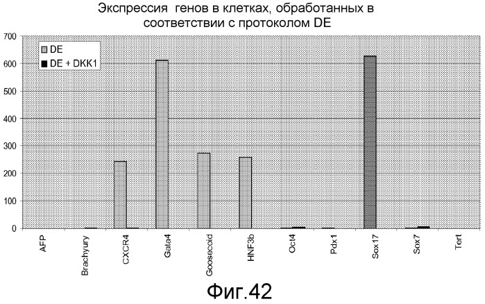 Дифференцировка человеческих эмбриональных стволовых клеток (патент 2473685)