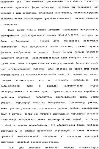 Слоистые пластики из пленок, имеющие повышенную изгибную прочность во всех направлениях, и способы и установки для их производства (патент 2336172)