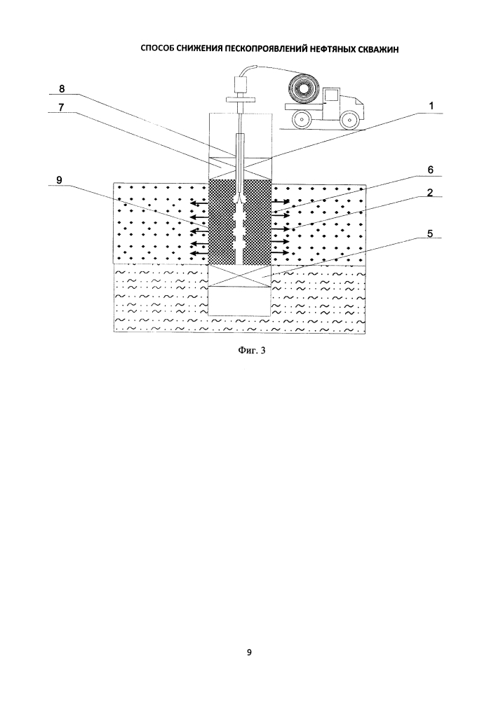 Способ снижения пескопроявлений нефтяных скважин (патент 2604100)