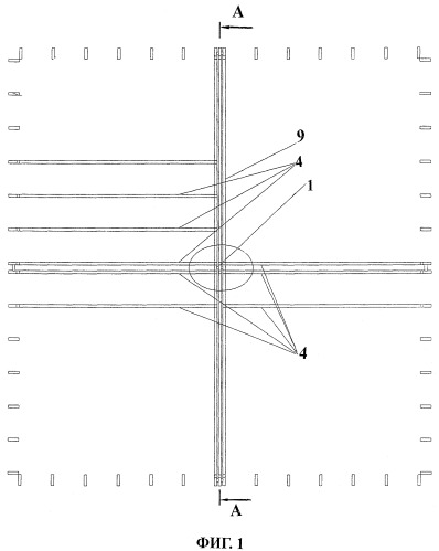 Узел межэтажного соединения элементов пространственного каркаса здания (патент 2395649)